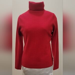 PURE COLLECTION 100%CASHMERE TURTLENECK SWEATER (Sz - US 6)